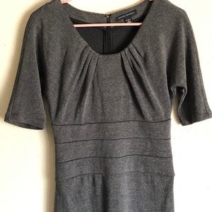 Banana Republic Herringbone Tweed Bodycon Dress